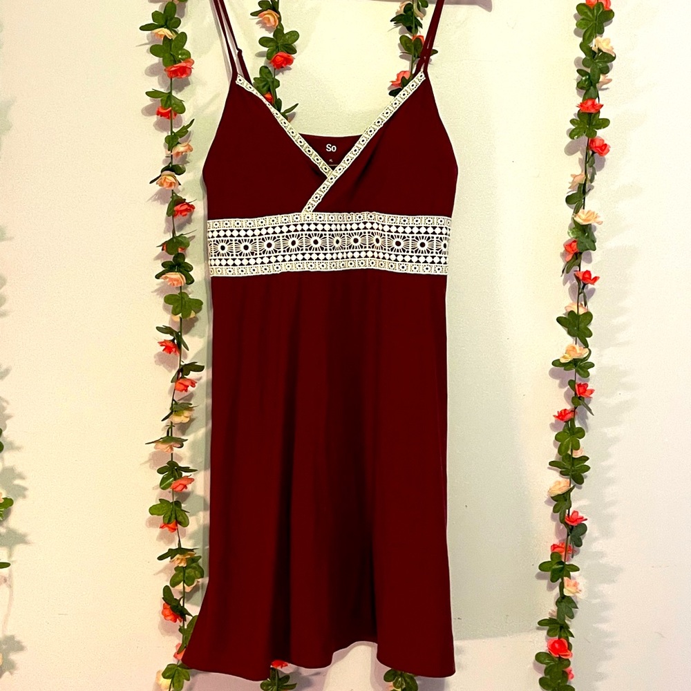 Short strappy dress